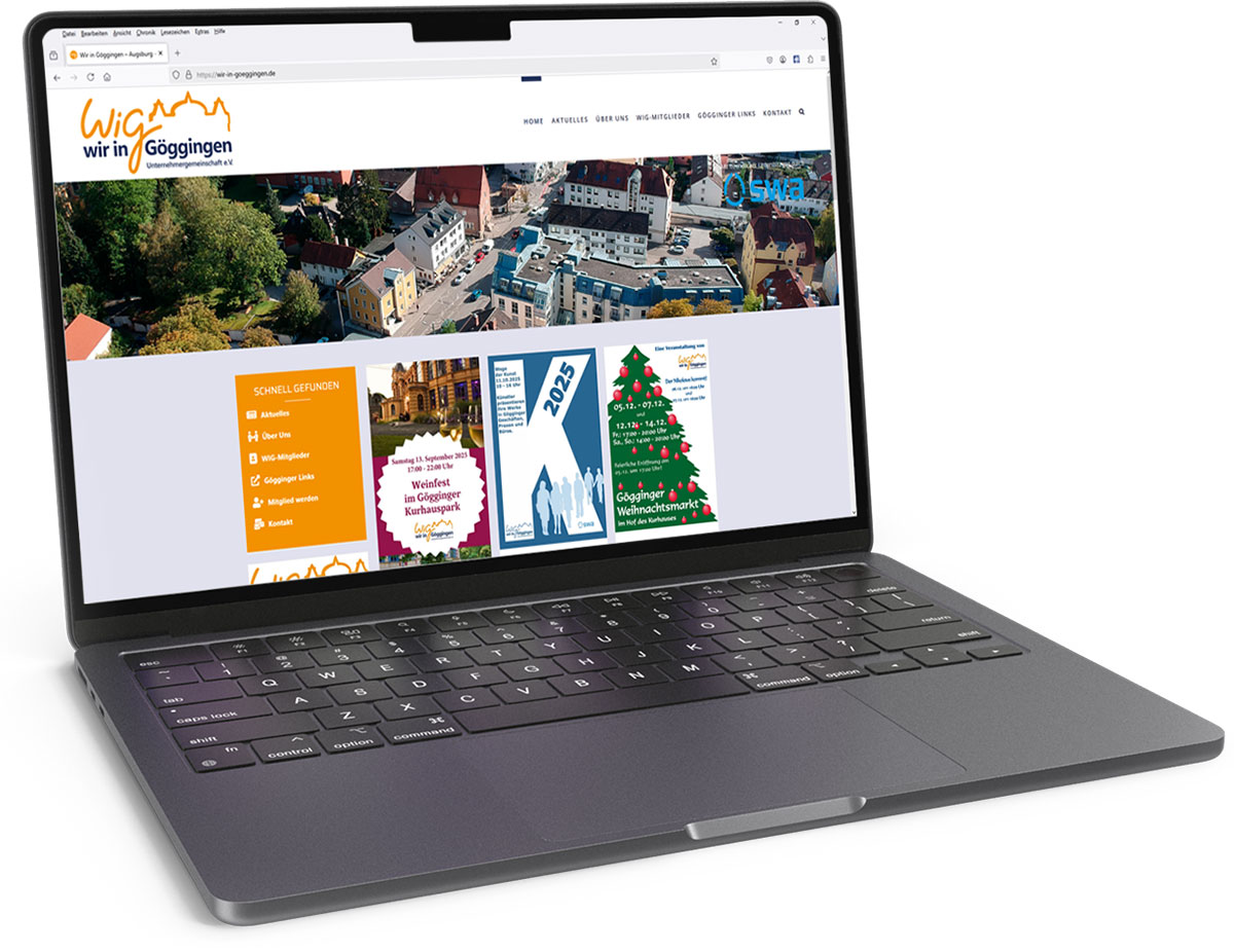 Webseite Wir in Göggingen Projektbeispiel Webseite Wir in Göggingen Projektbeispiel