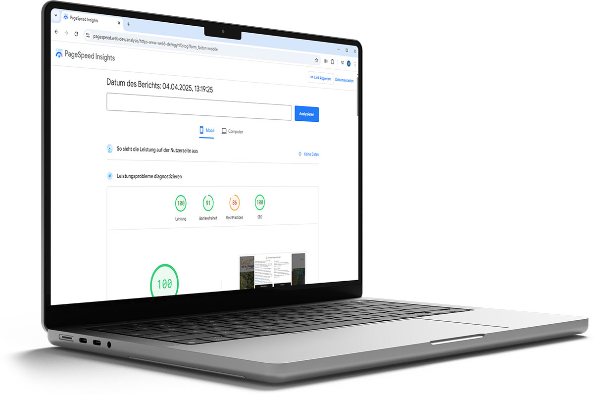 WEB5 Agentur SEO Augsburg Pagespeed Optimierung WEB5 Agentur SEO Augsburg Pagespeed Optimierung