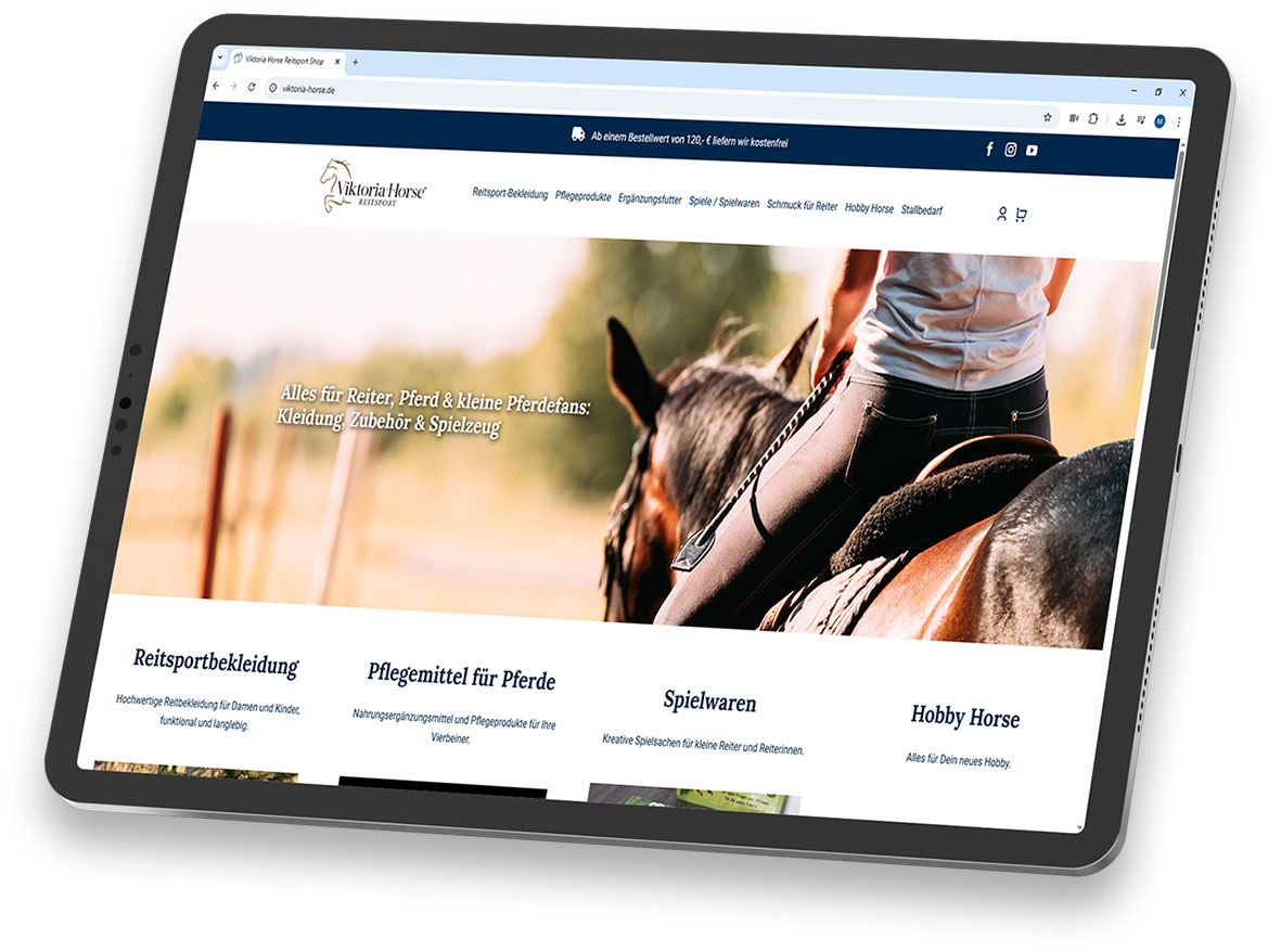 Onlineshop Woocommerce Viktoria Horse Ecommerce Augsburg Onlineshop Woocommerce Viktoria Horse Ecommerce Augsburg
